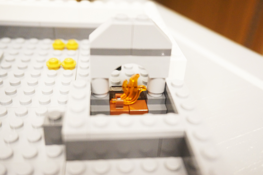 レゴ暖炉