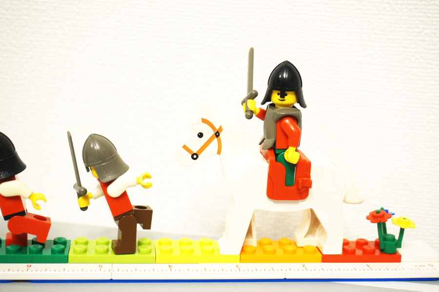 レゴの定規でお城シリーズ