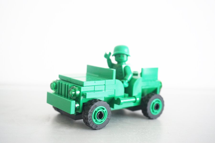 レゴ7595パトロール中のグリーン・アーミー・メン