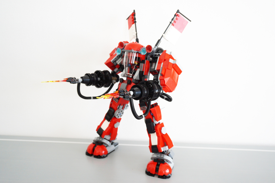 LEGO70615 カイのファイヤーメカ Fire Mech