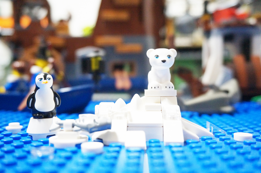 レゴの氷山