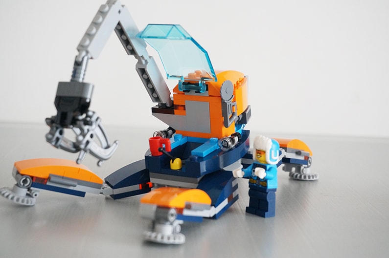 60192LEGOシティ 北極探査ロボット Arctic Ice Crawler