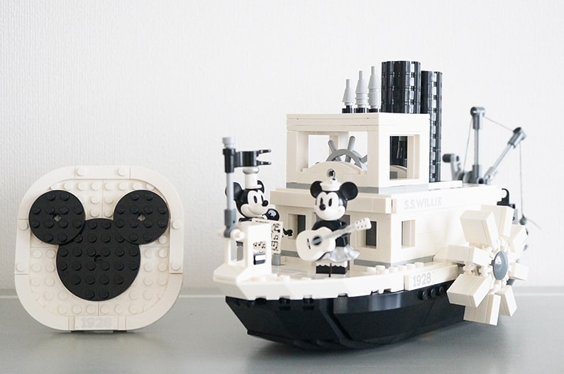 legoアイディア蒸気船ウィリー Steamboat Willie レゴがすき