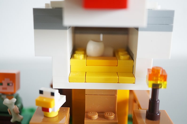 LEGO21140マインクラフト　ニワトリ小屋