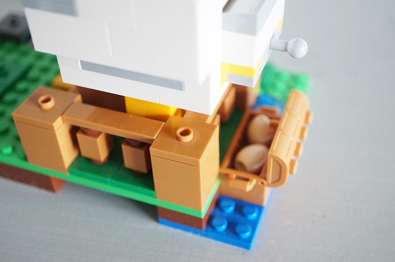LEGO21140マインクラフト　ニワトリ小屋